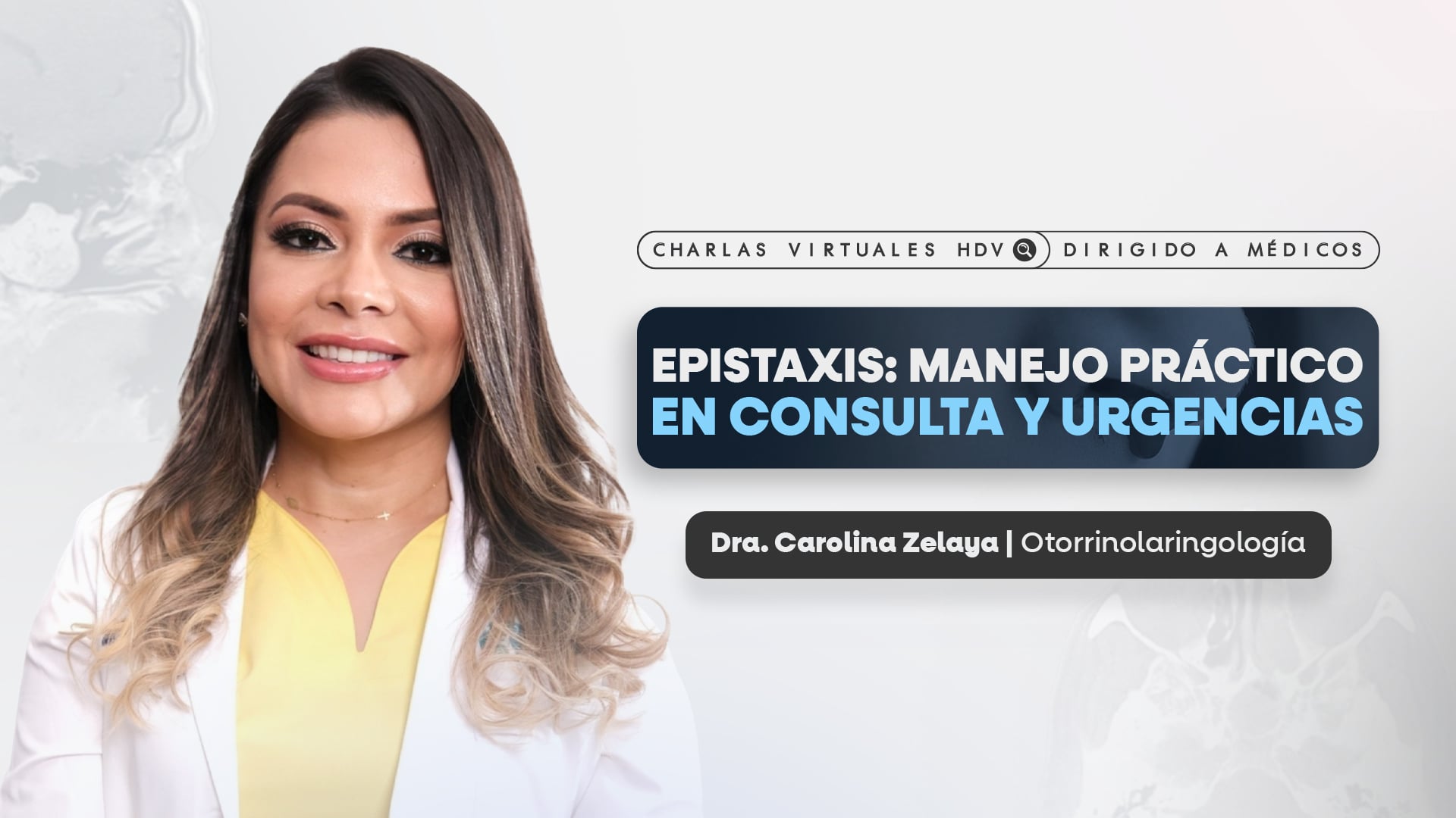 Epistaxis: Manejo Práctico en Consulta y Urgencias