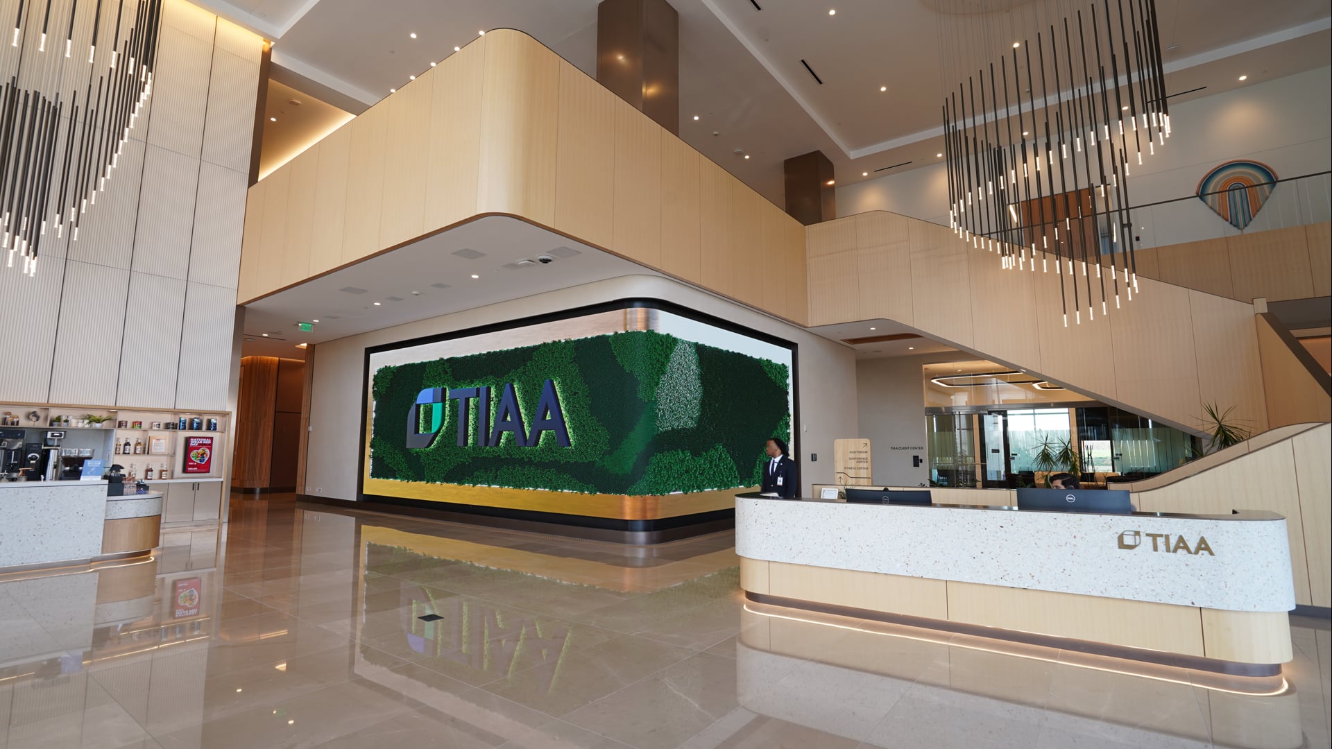 Project Highlight: TIAA Lobby LED Wall | Custom Content