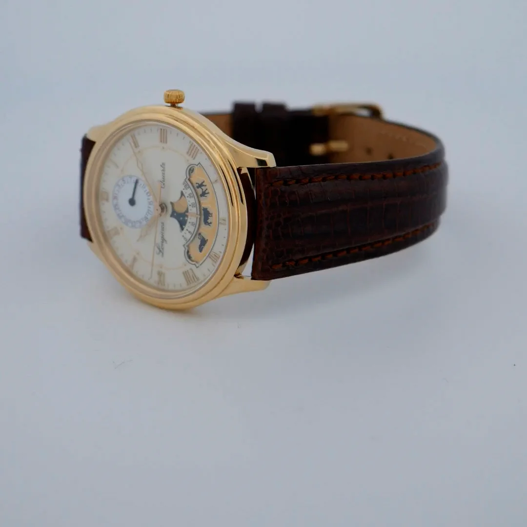 Preowned Longines Planetarium 6794 18k 33mm Quartz watch | Gray & Sons