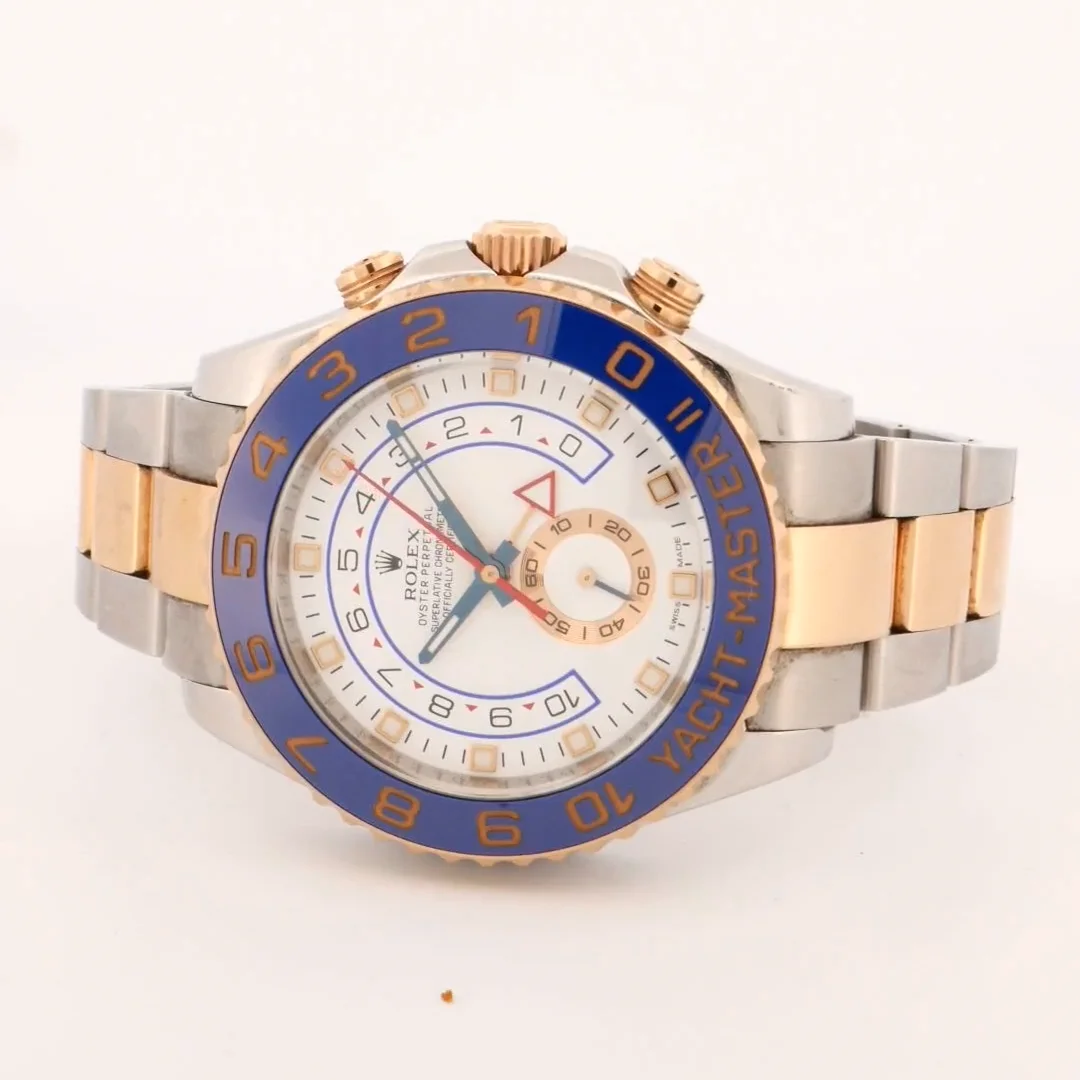 Used Rolex Yacht-Master II 116681 18k rose gold & W529974