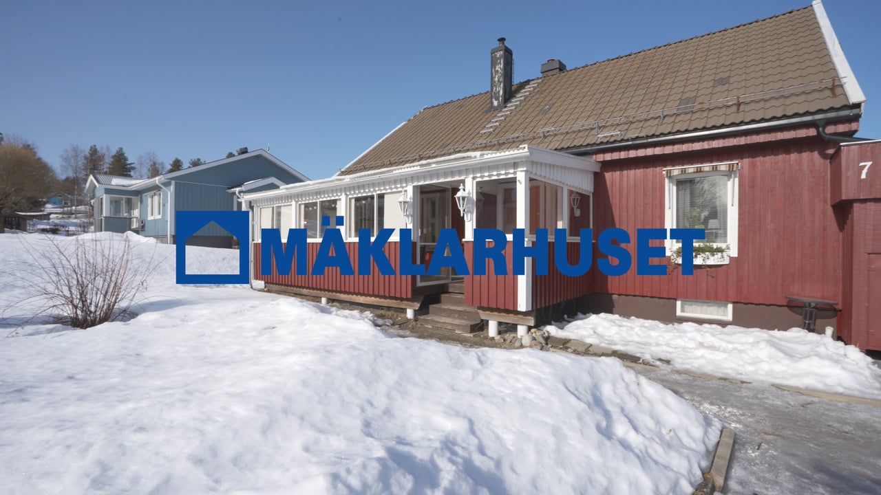 152 m² Villa på Sjönäsvägen 7 Bredbyn Örnsköldsviks kommun - video