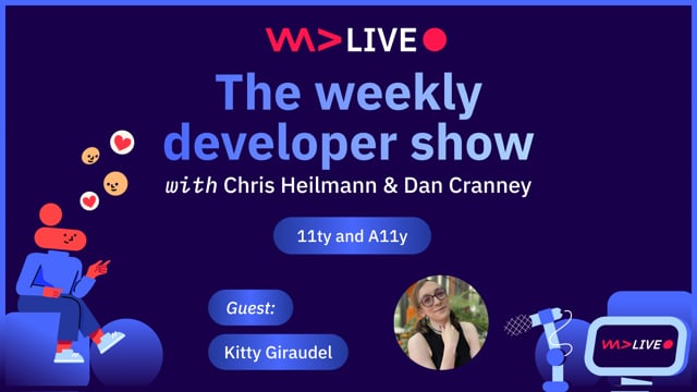 WeAreDevelopers LIVE - 11ty and a11y