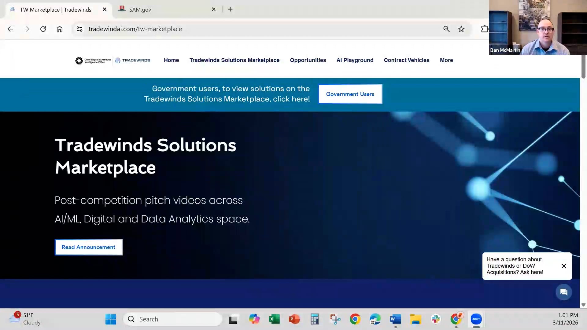 March 2026 Marketplace Minute