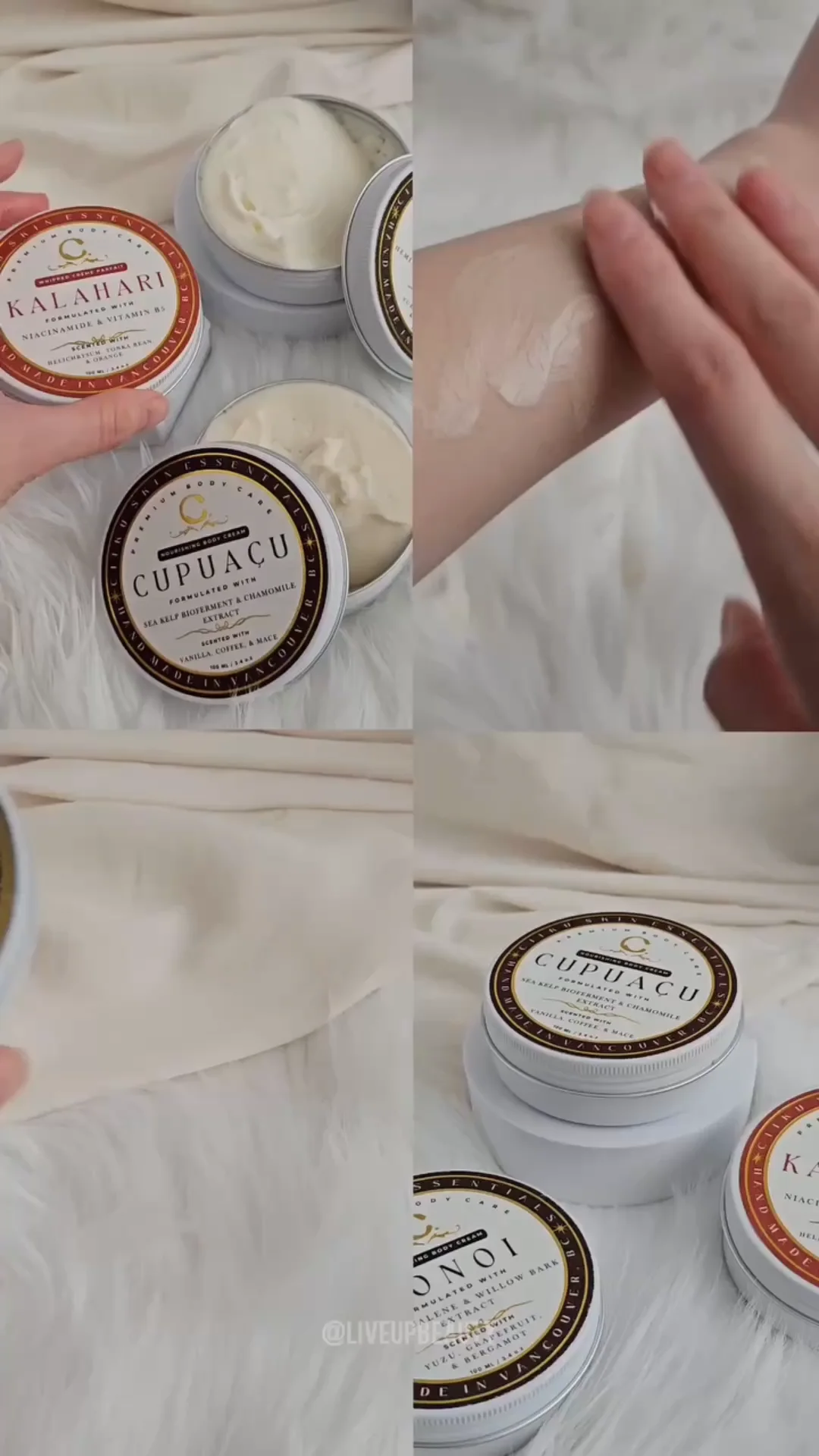 Luxury Body Creams | CIIKU's Body Cream Trio – Ciiku Skin Essentials