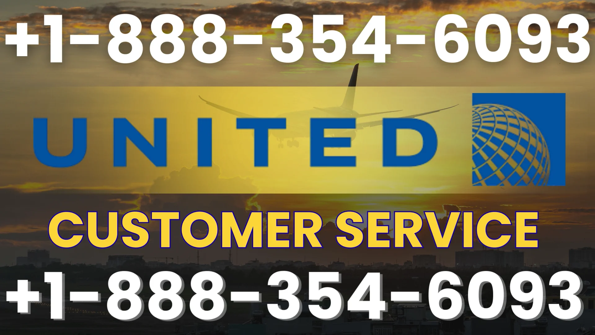 United Airlines Customer Service Number +1-888-354-6093 | 24/7 United Airlines Support Help
