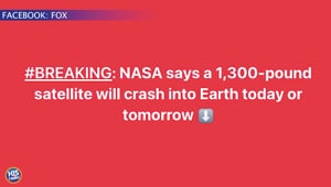 Where Did The Satellite Land?