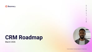 CRM Roadmap 2026 [March]
