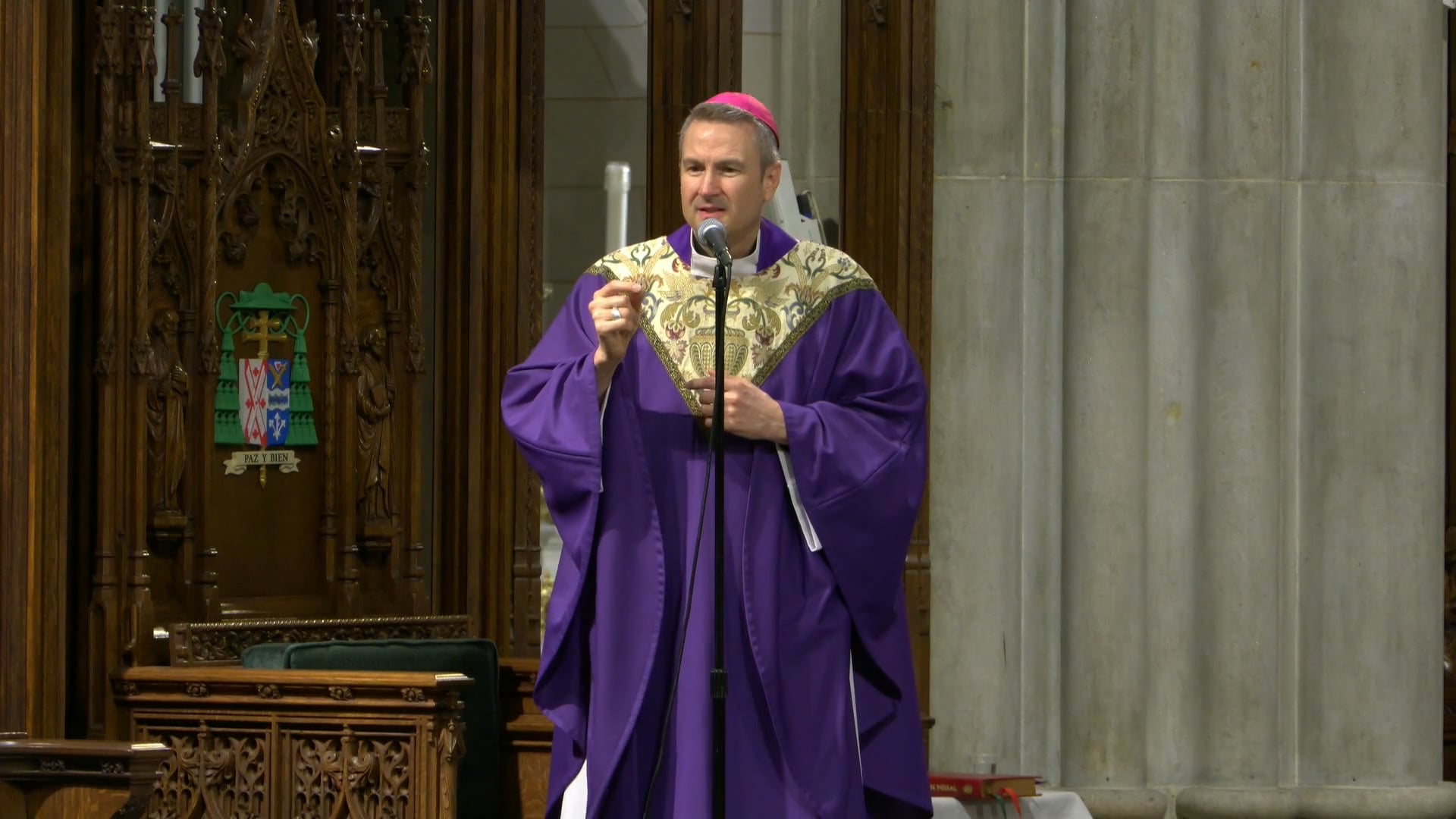 Mass from St. Patrick's Cathedral - March 12, 2026