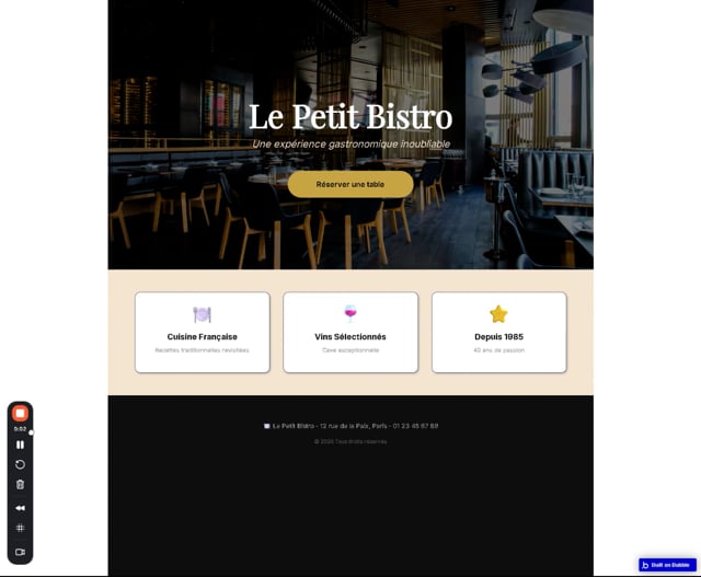 créer votre application web sur mesure avec Bubble  sans code