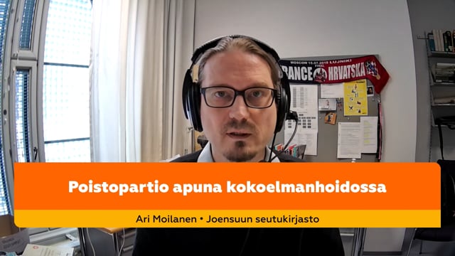 Ari Moilanen: Poistopartio apuna kokoelmanhoidossa