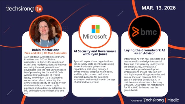 Techstrong TV March 13, 2026