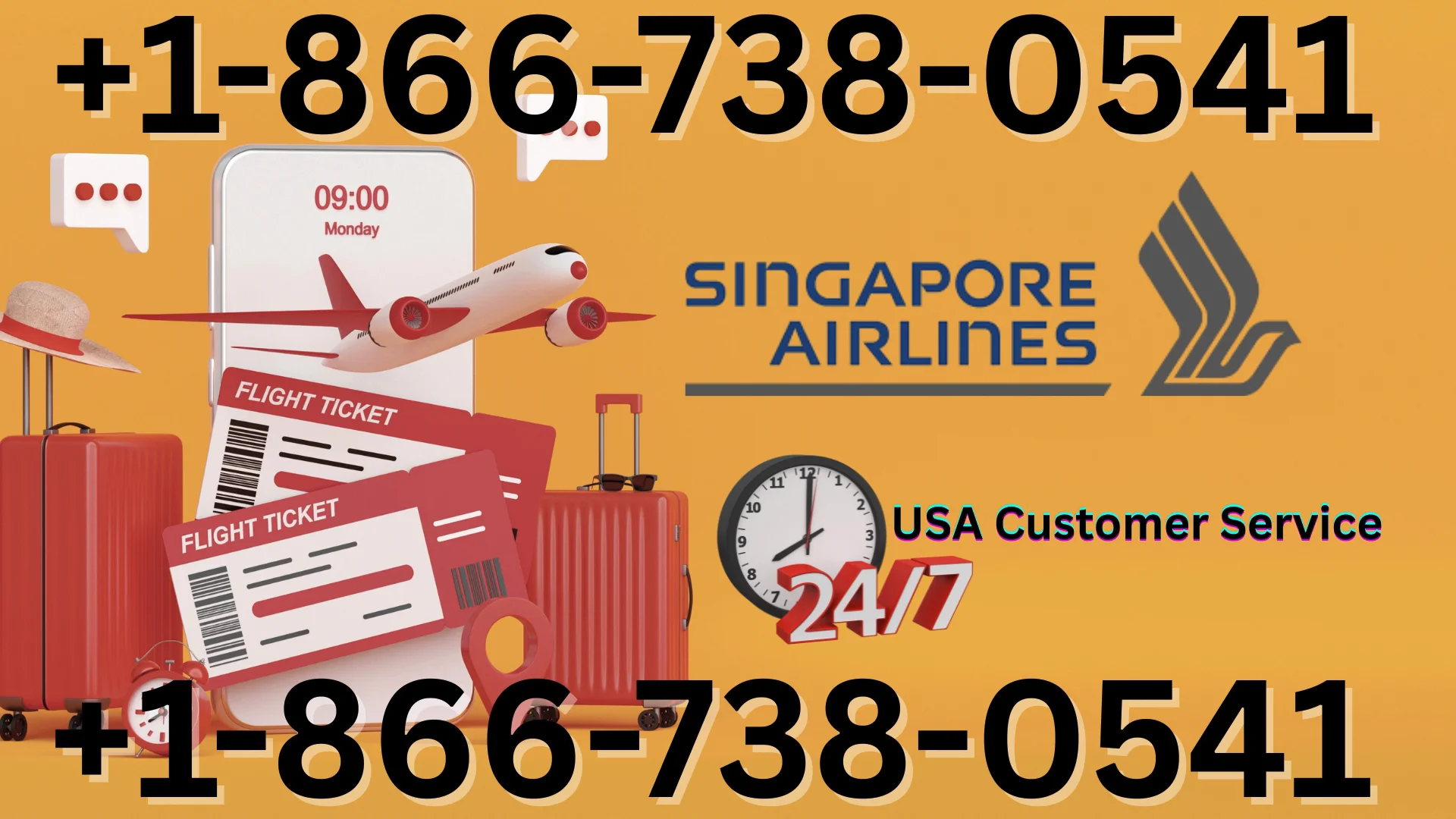 Official Singapore Airlines &reg; Customer Service official Full Guide = Step-by-Step Help & Support 24-7 Singapore Airlines