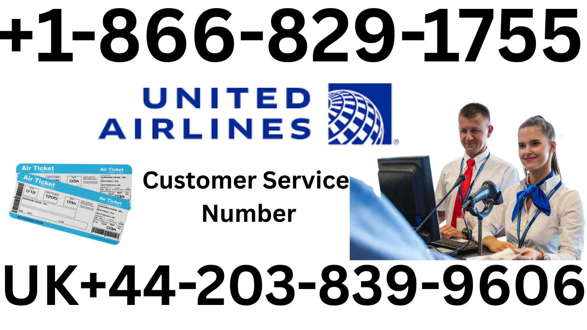 United Airlines&trade; Customer Service Official Guide -- Step-by-Step Help & Support & Service for United Airlines&trade;