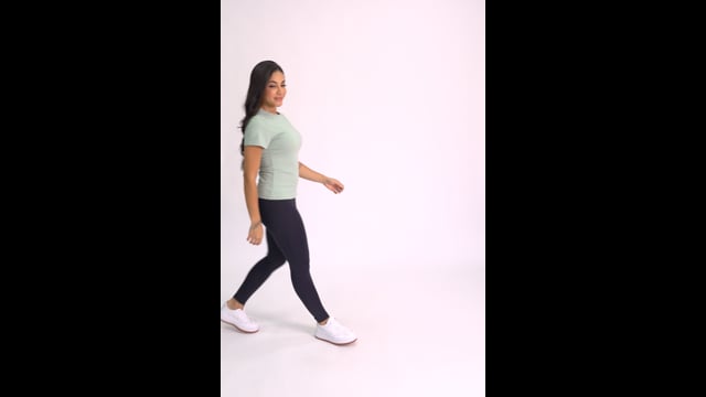 Blusa Gola Redonda Feminina Verde Básica Zen