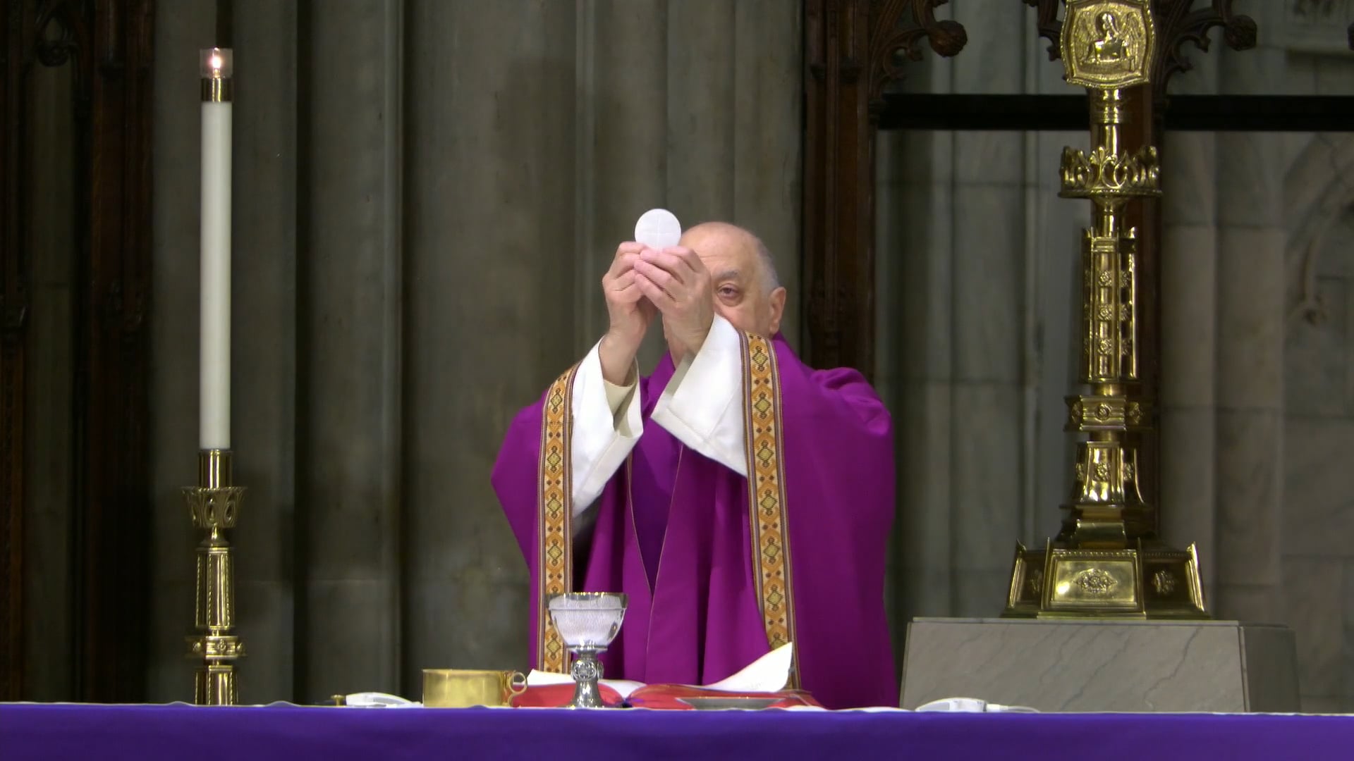 Mass from St. Patrick's Cathedral - March 13, 2026