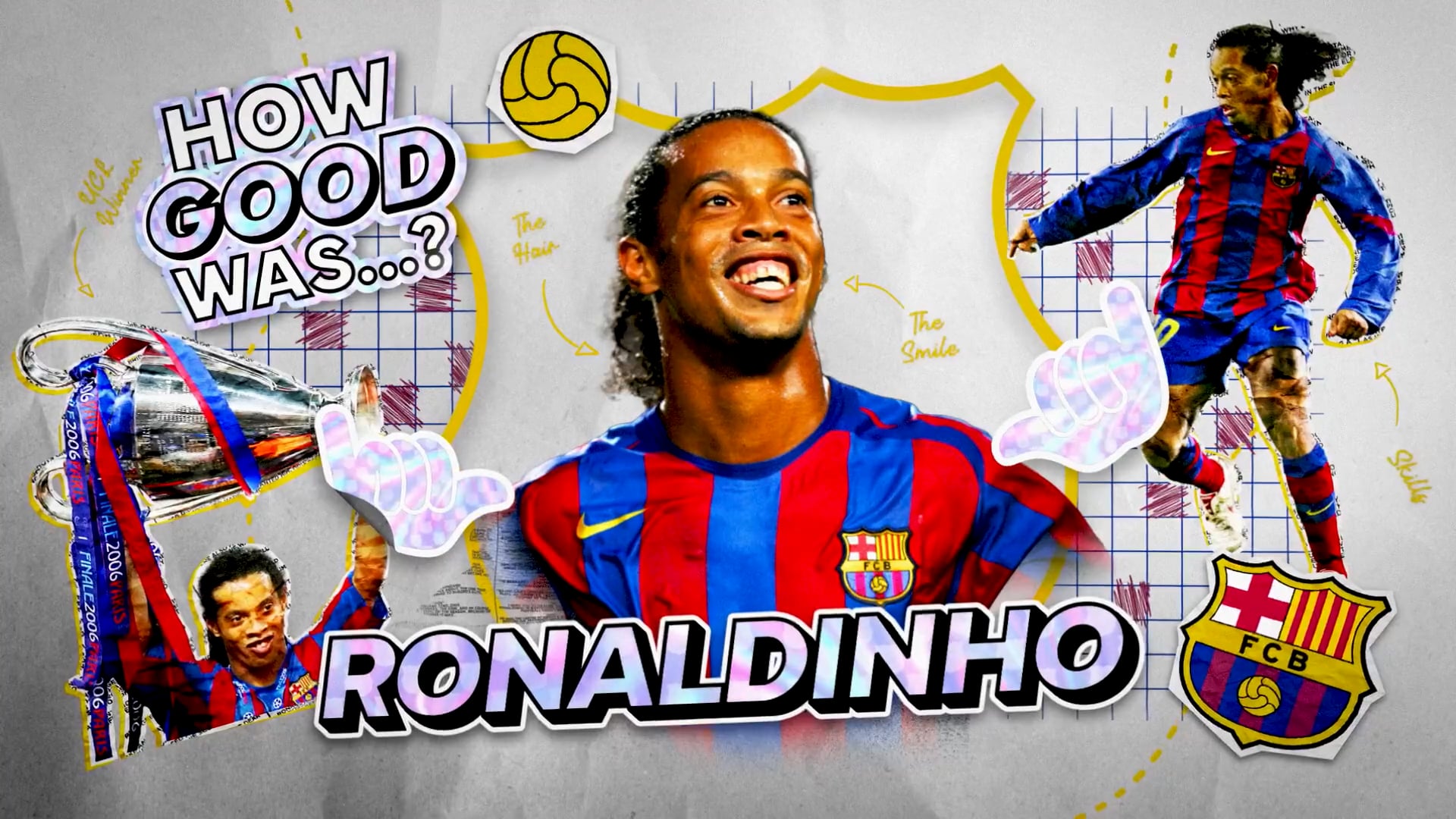 UCL - HOW GOOD WAS - RONALDINHO