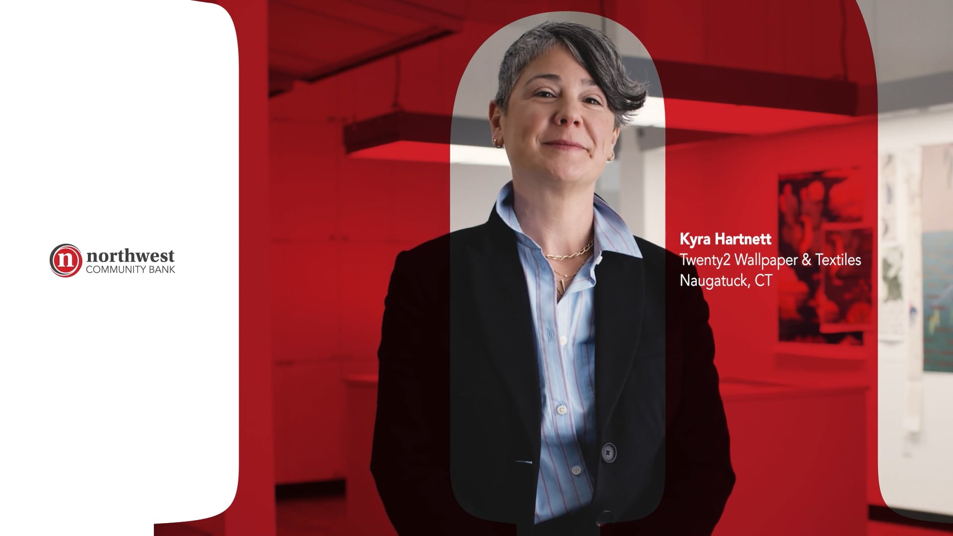 Northwest Community Bank + Twenty2 Wallpaper & Textiles – :30 Spot