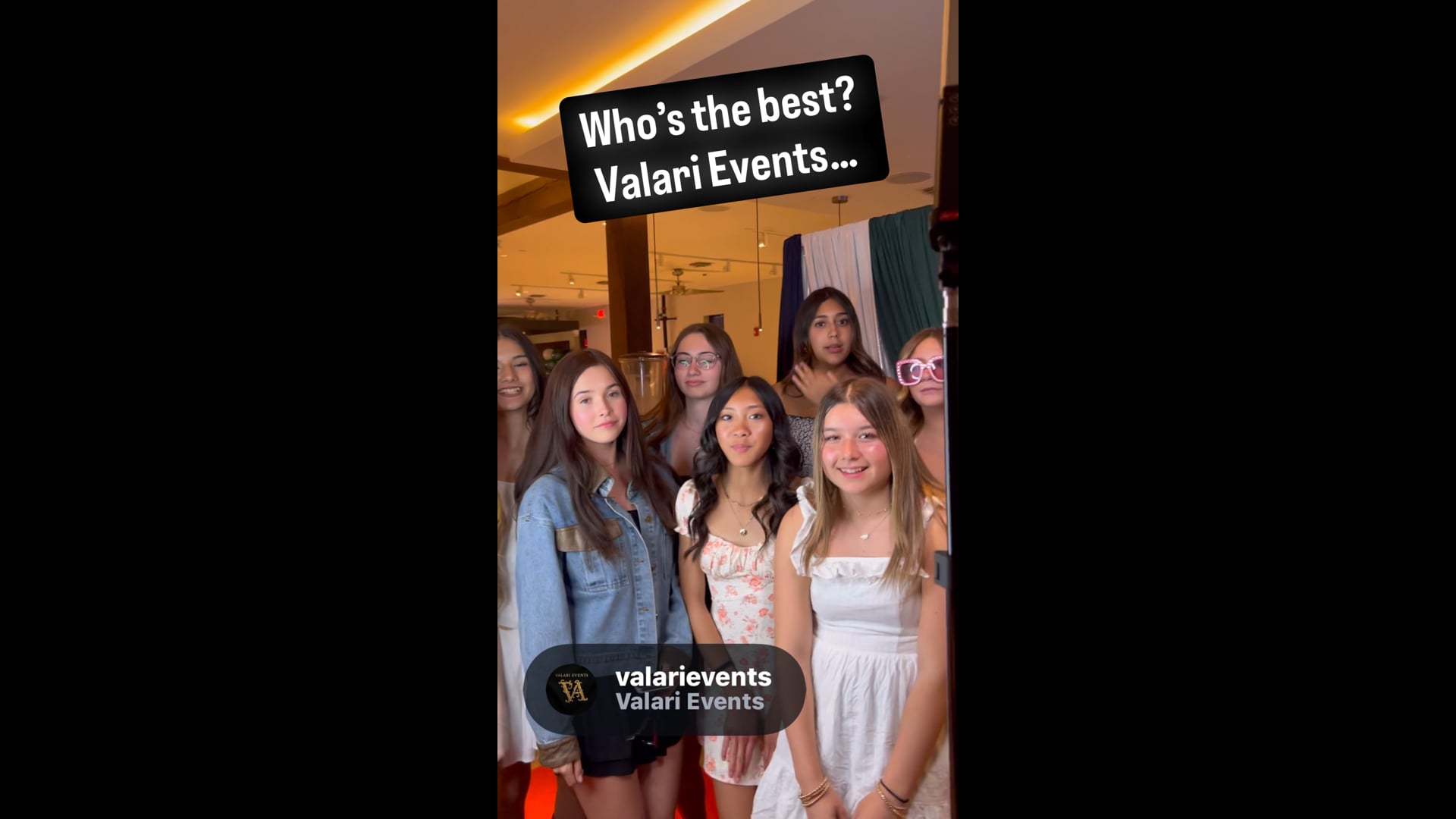 Promotional video thumbnail 3 for Valari Events - Luxury Photo Booths