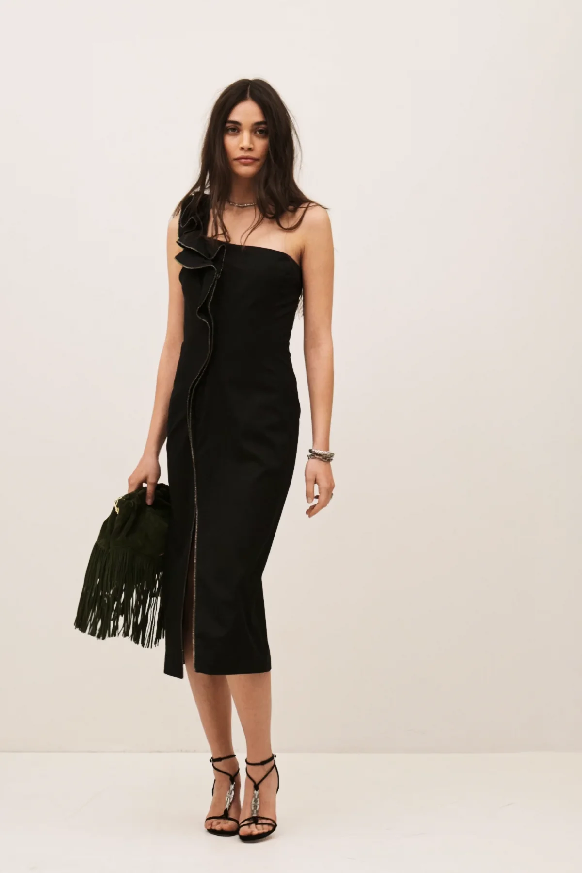 ba&sh black dress ba&sh | Zimmie Maxi Knit Dress | XS