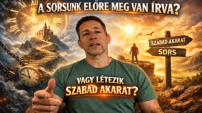 A sorsunk előre meg van írva? Vagy létezik szabad akarat?