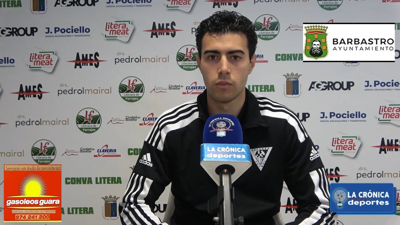 LUIS PARDILLOS (Jugador Andorra) CDJ Tamarite 1-0 Andorra CF / Jor. 26 / Tercera Rfef