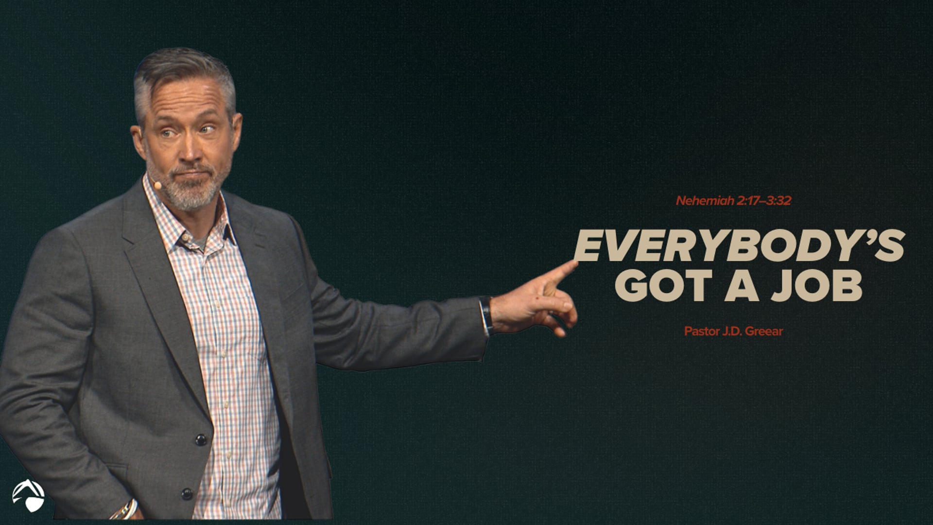 Summit Message: Everybody's Got a Job – J.D. Greear