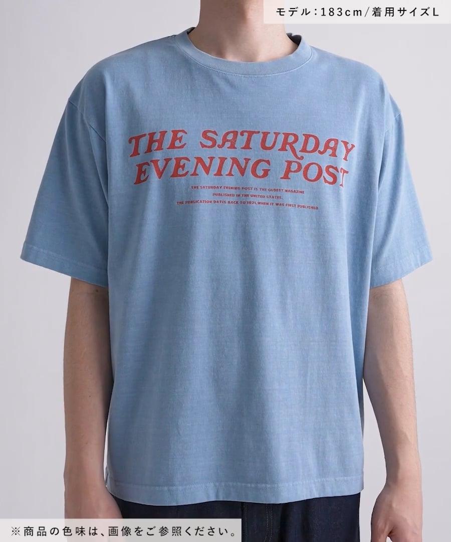 THE SATURDAY EVENING POST】コラボプリントTシャツ | [公式]レイジ