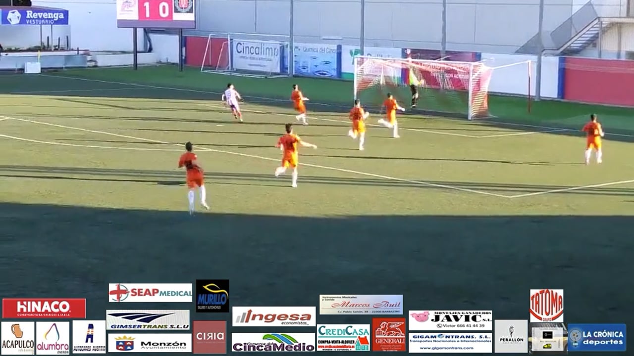 (RESUMEN y GOLES) At Monzón Alumbra 3-0 Belchite 97 / J 26 / 3ª RFEF