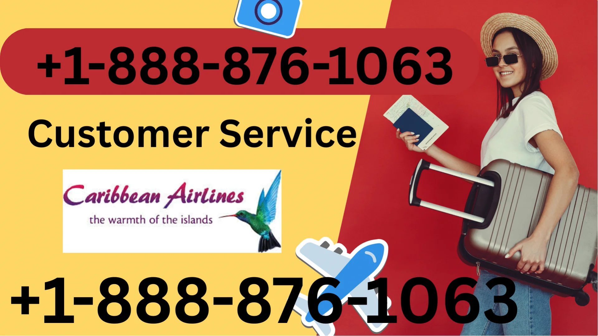 {Caribbean Airlines} Customer Service Official Guide = Step-by-Step Help & Support Caribbean Airlines
