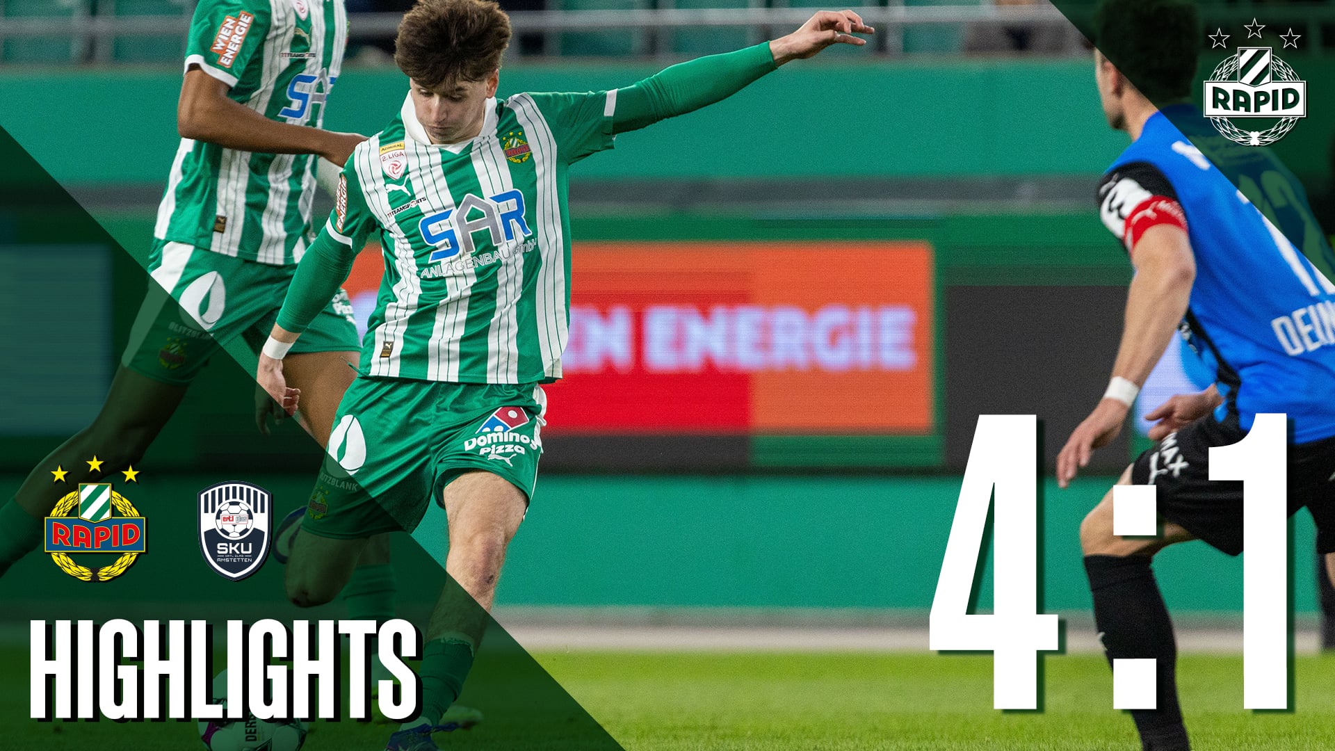 Highlights: SK Rapid II - SKU Amstetten