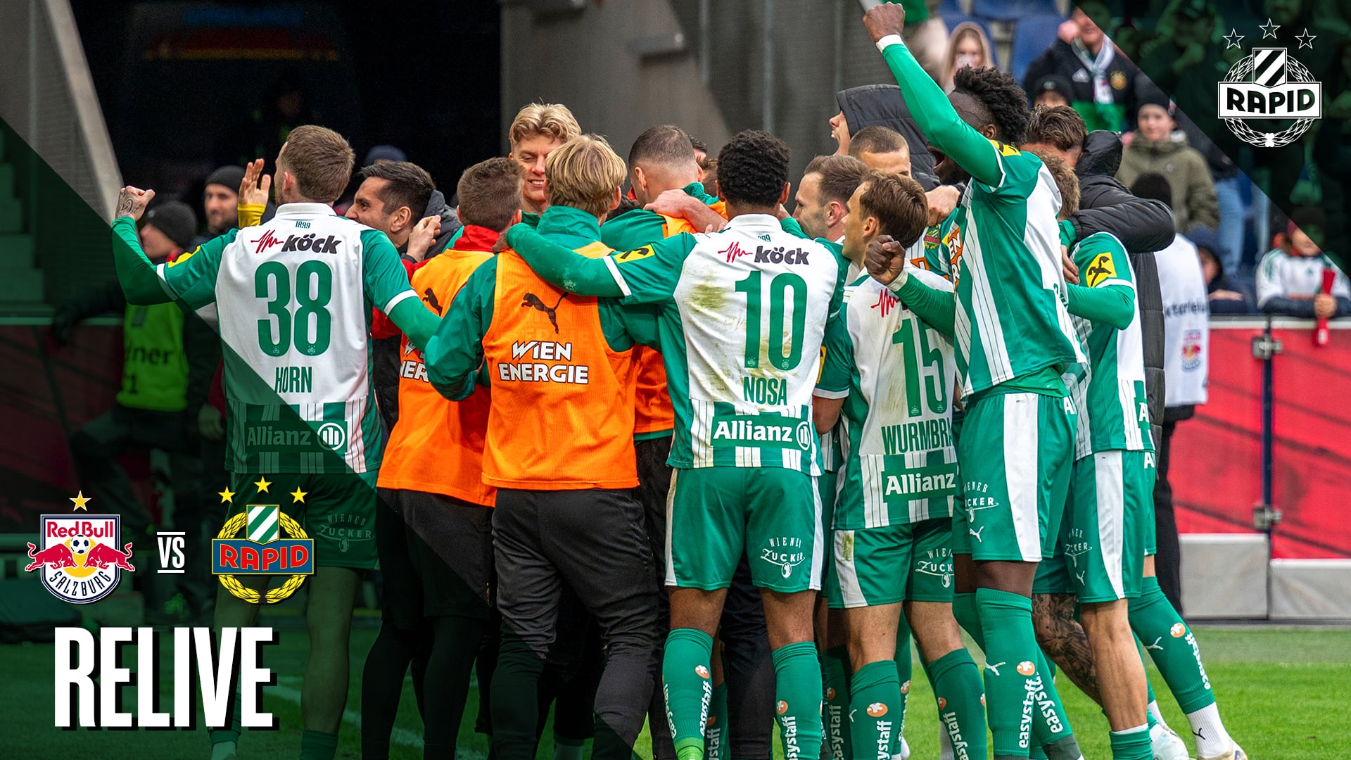 Relive: FC Salzburg – SK Rapid | 15.03.2026