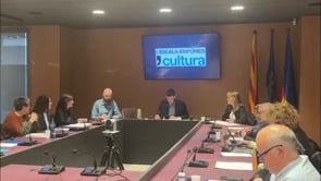 El Consell de Cultura passa revista a la vida cultural de l'Escala