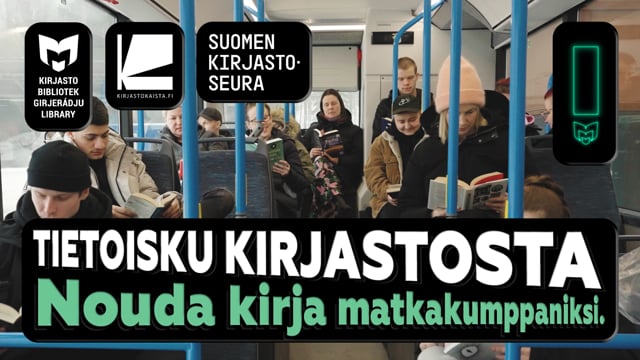 Tietoisku kirjastosta — Nouda kirja matkakumppaniksi