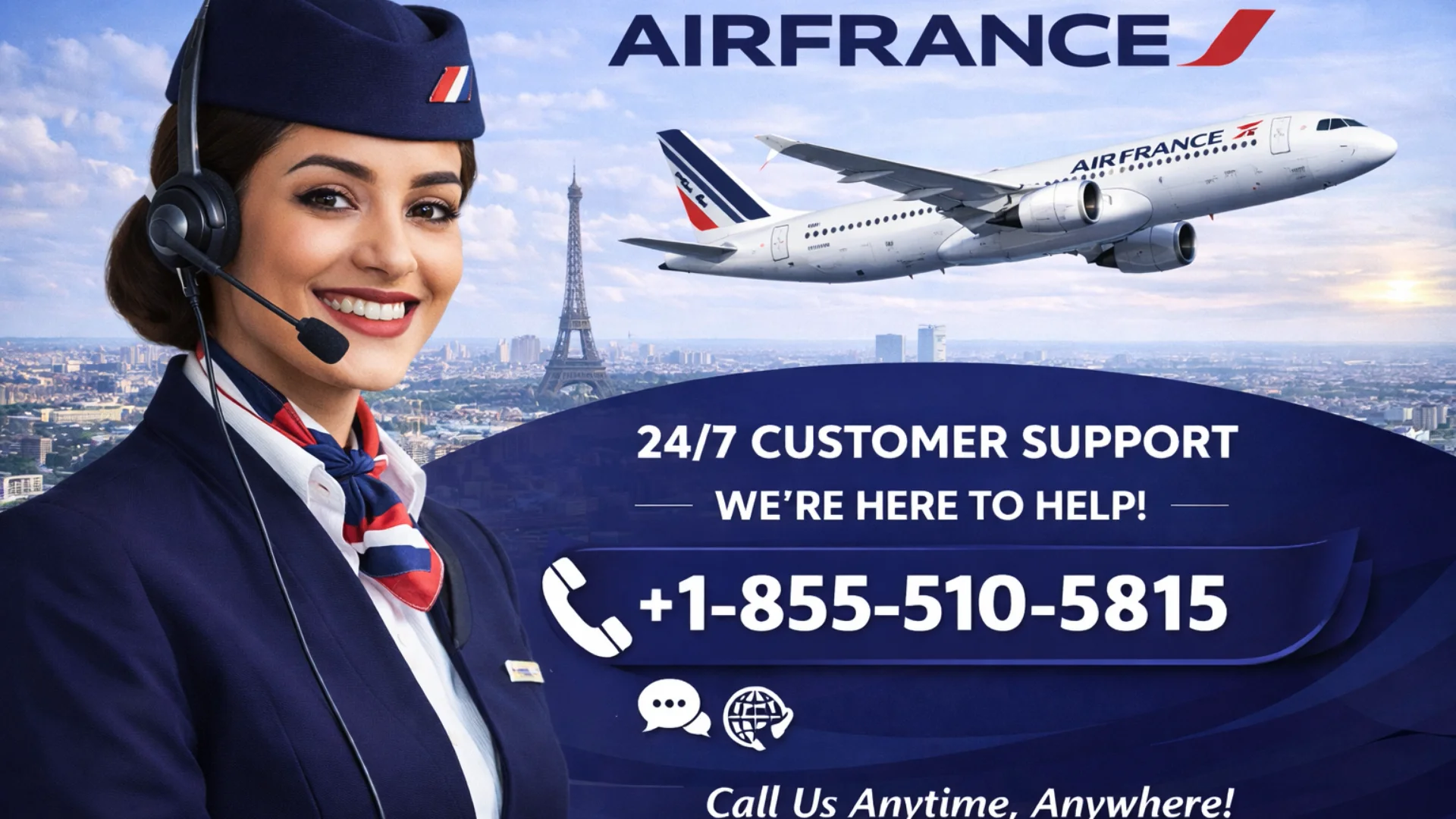How to Contact Air France&reg;&reg; Customer Service: Official 24-7 Support Guide&rdquo;: