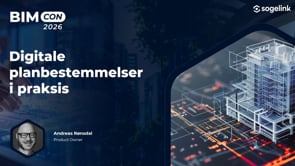 BIMCon 2026 - Digitale planbestemmelser i praksis – slik løser vi de nye kravene