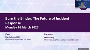 SASIG Webinar - Burn the Binder: The Future of Incident Response 2026-03-16 14:00:01