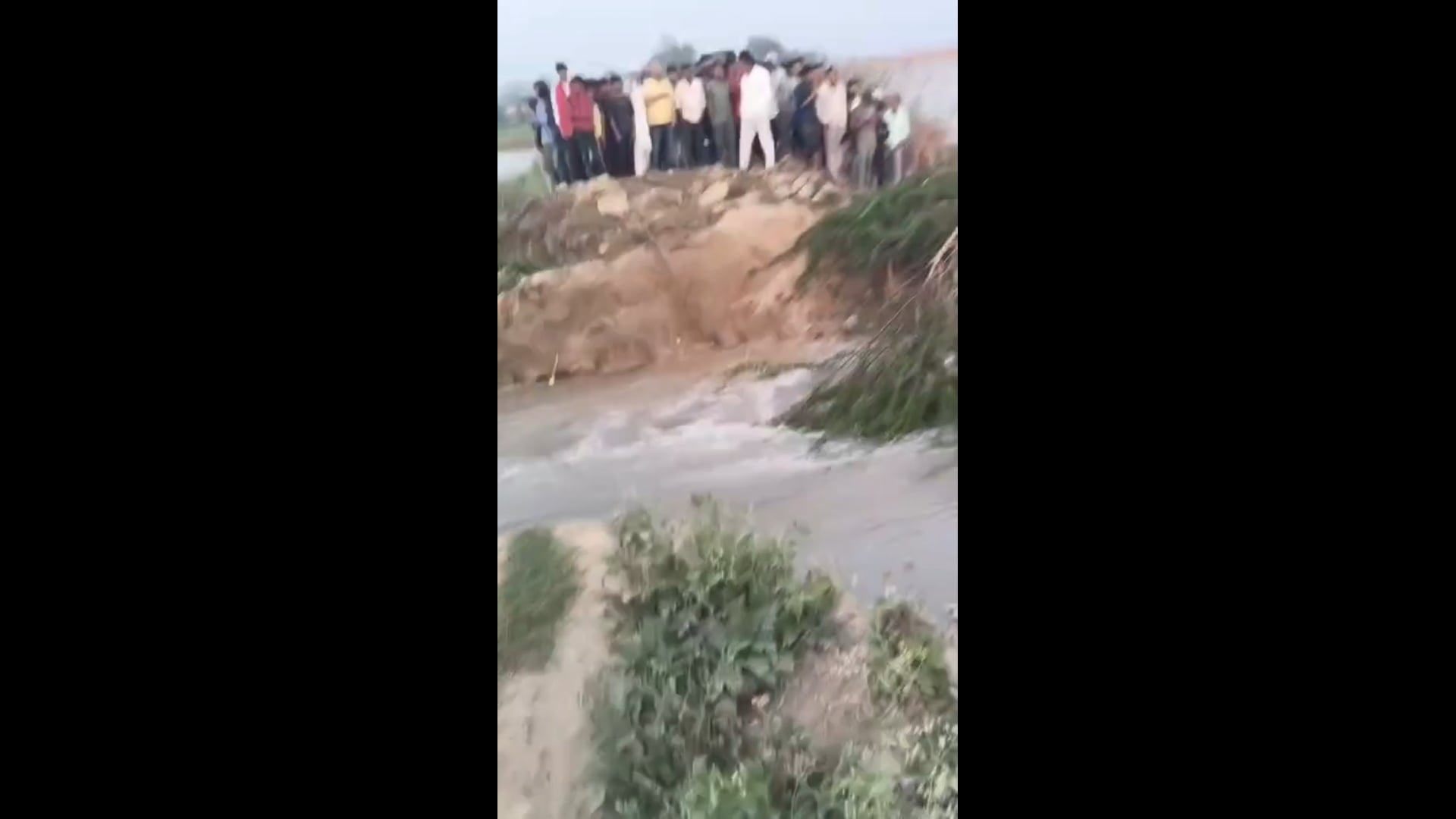 प्रतापगढ़ कुंडा नहर विभाग की लापरवाही का कहर, शारदा सहायक नहर की पटरी टूटी – हजारों बीघा गेहूं की फसल जलमग्न#latest_news