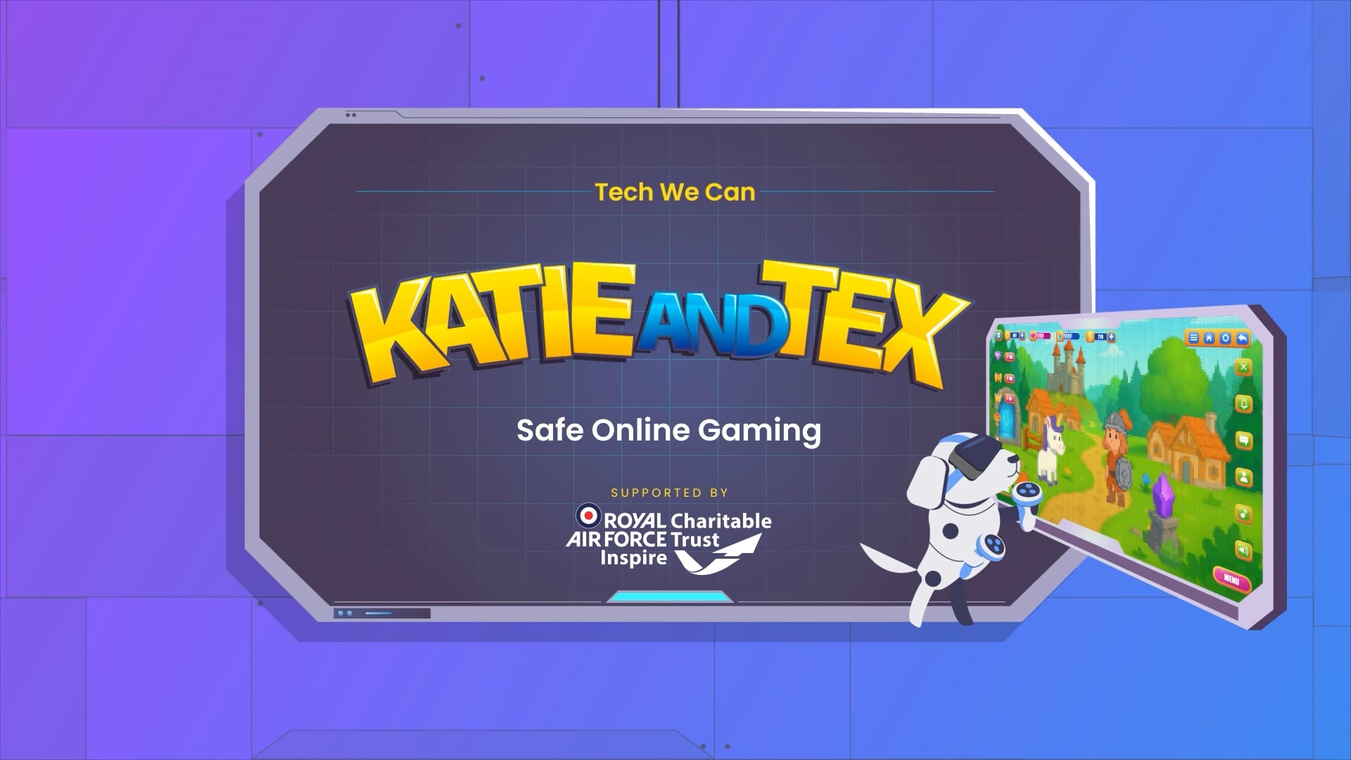 Katie and Tex explore Safe Online Gaming