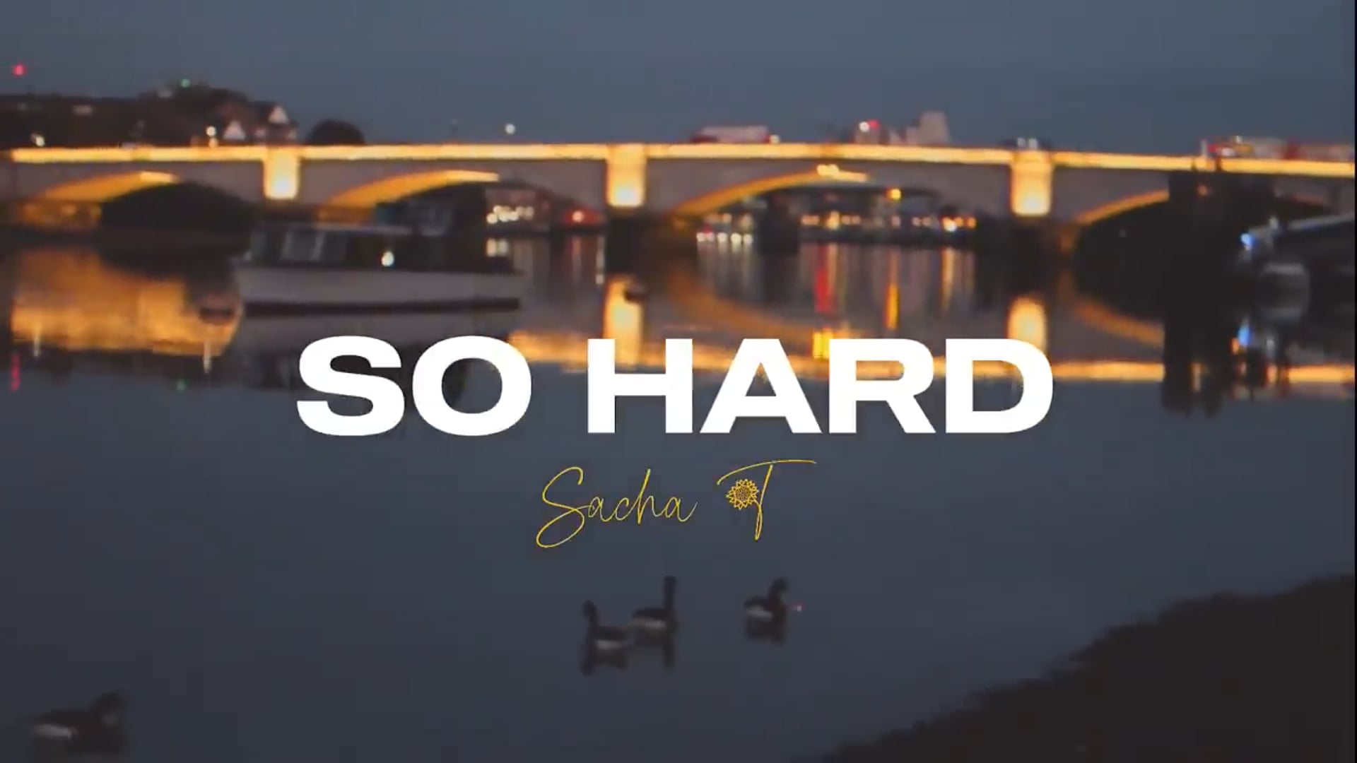 Sacha T - SO HARD (Visualiser)