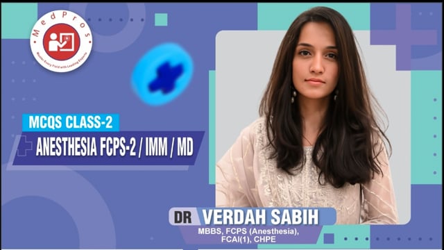 MCQS Class-2 || Live Class || Dr Verdah