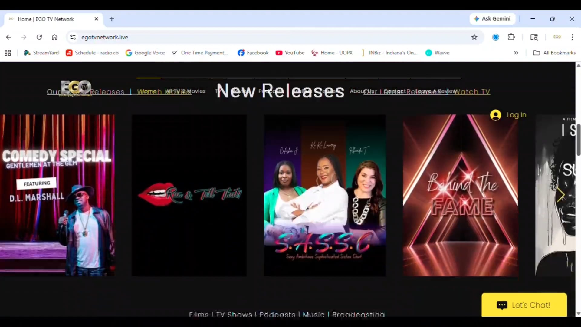 Watch EGO TV Ad