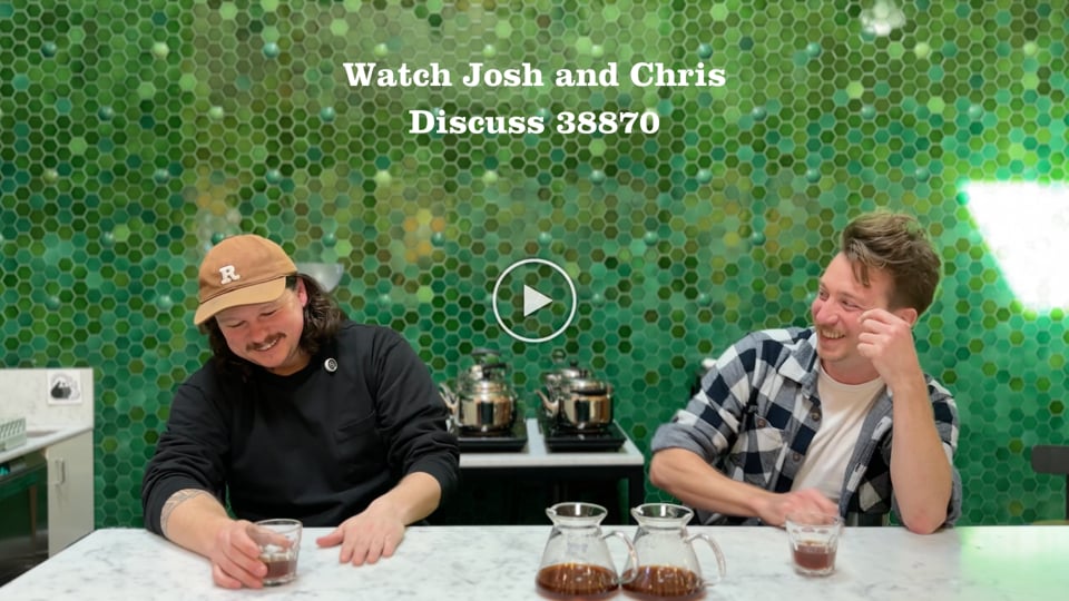 38870: Crown Jewel Colombia Carbonic Honey Mango/Coconut Co-Ferment Pedro Nel Salazar