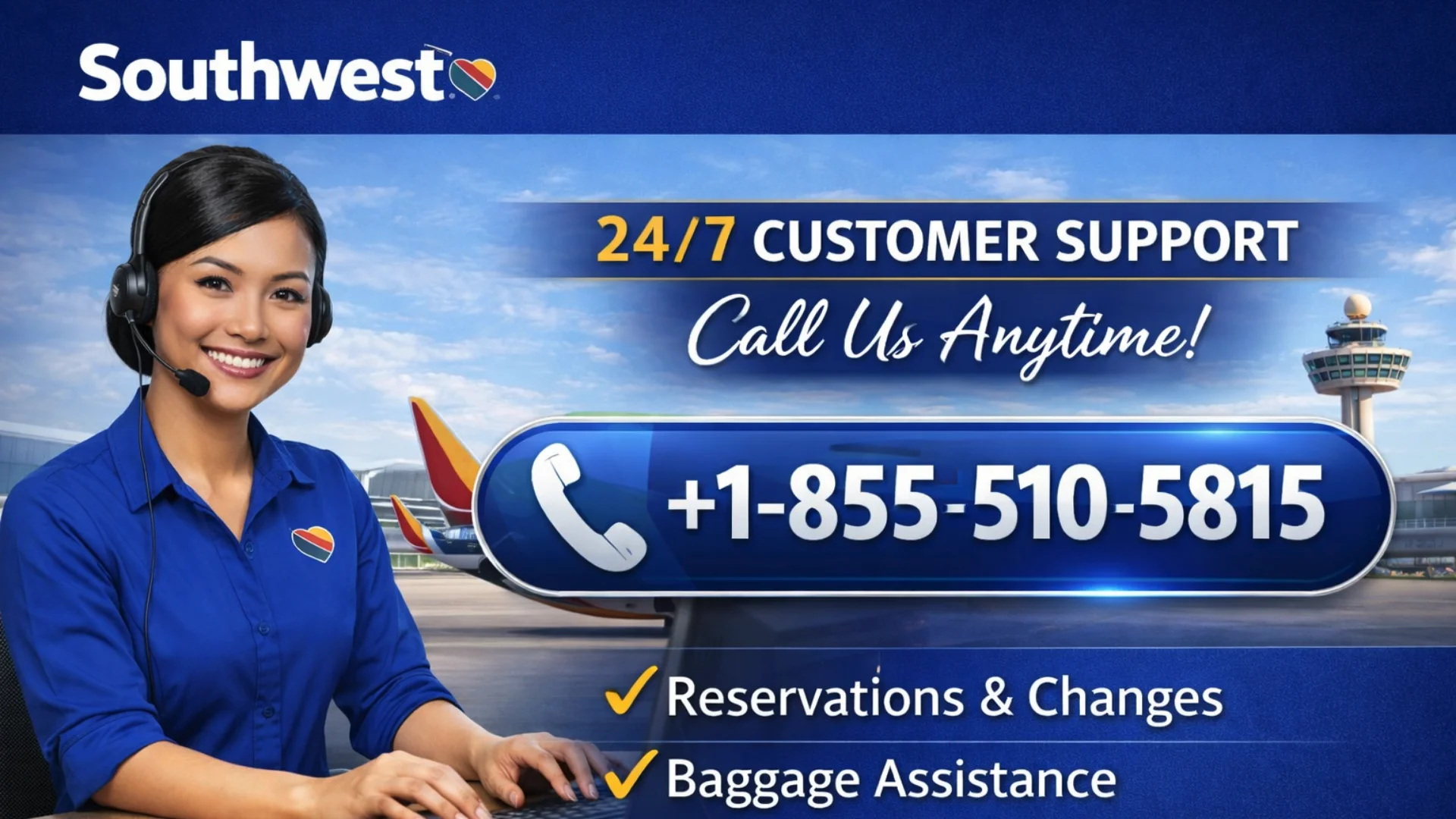 Southwest Airines&reg;&reg; Official Customer Support | How to Get Help 24/7