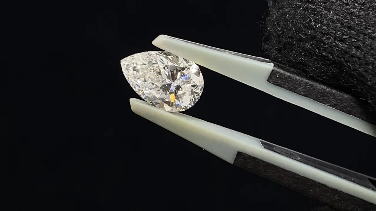 ダイヤモンド ルース ファセットカット 1粒 NO.5【1点もの】 - 天然石