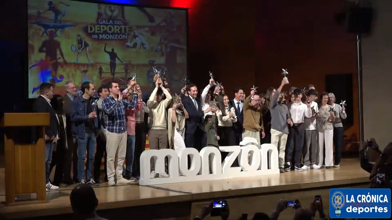 XXXVI  PREMIOS  AL  DEPORTE  MONZÓN  2026    GALA  COMPLETA   