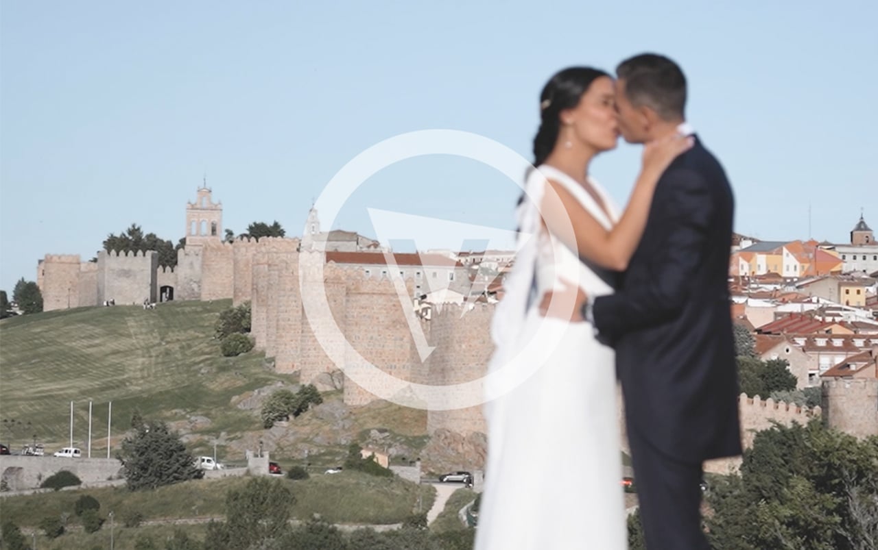 Fotograma del vídeo de boda en Sofraga Palacio, Ávila
