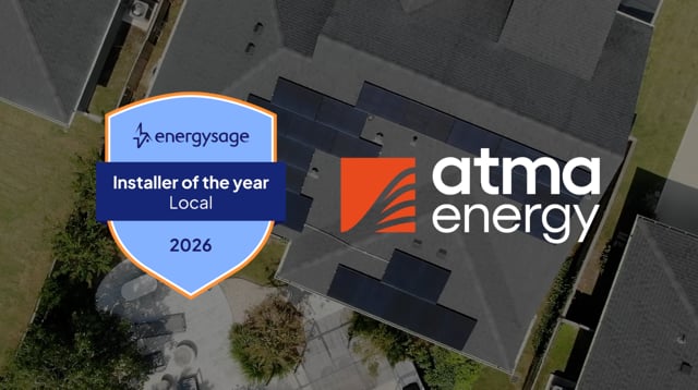 Atma Energy: EnergySage 2026 Local Installer of the Year for Texas