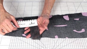 Leistentasche nähen