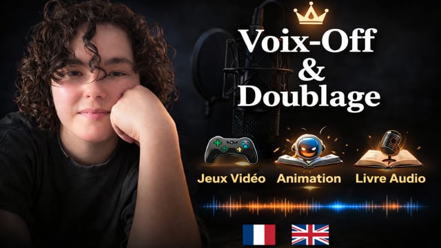 enregistrer la voix-off de votre jeu vidéo, animation ou livre audio