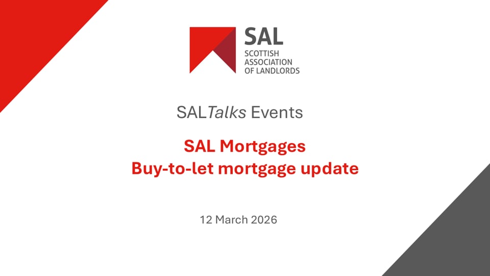 SALTalks with SAL Mortgages – Buy-to-let mortgage update